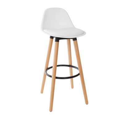 TABOURET BAR BLANC MAXON︱Lory