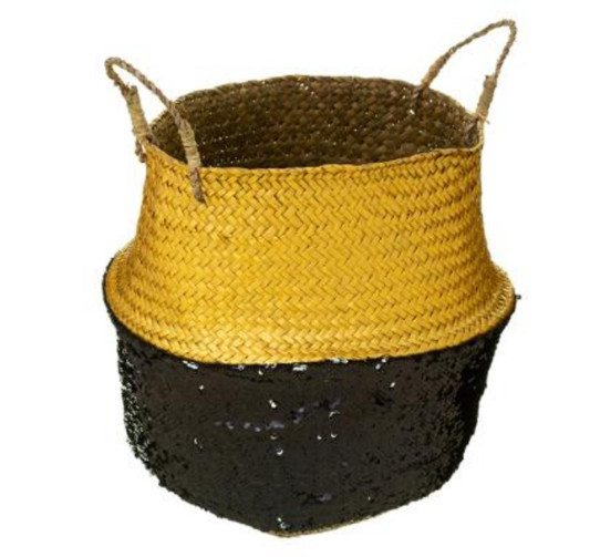 DECO PANIER TRESSE BICOLORE︱Lory