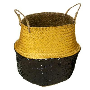DECO PANIER TRESSE BICOLORE︱Lory
