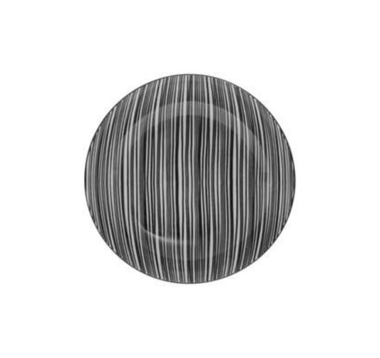 ASSIETTE CREUSE BOHEMIA ZEBRE︱Lory