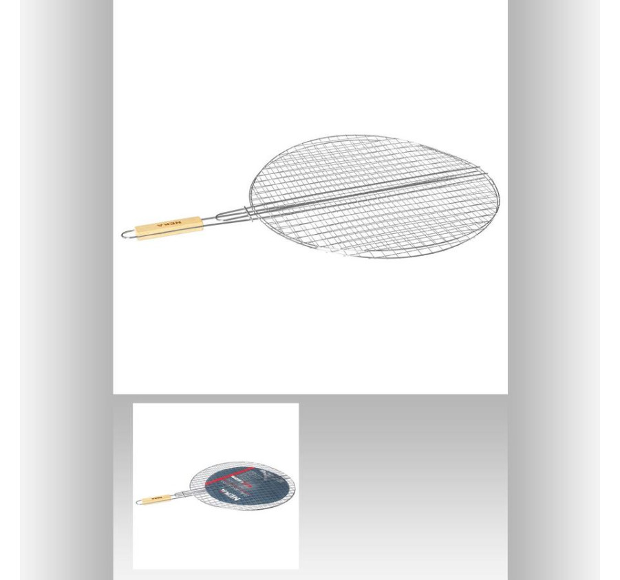 GRILLE BARBECUE RONDE 50CM