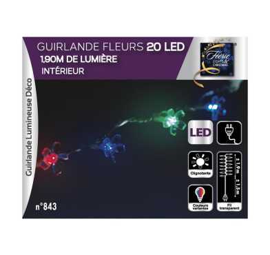 GUIRLANDE INTERIEUR FLEUR︱Lory