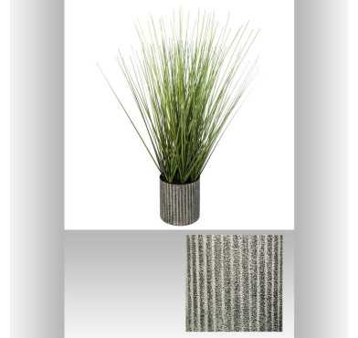 HERBE POT METAL USE H.45CM︱Lory