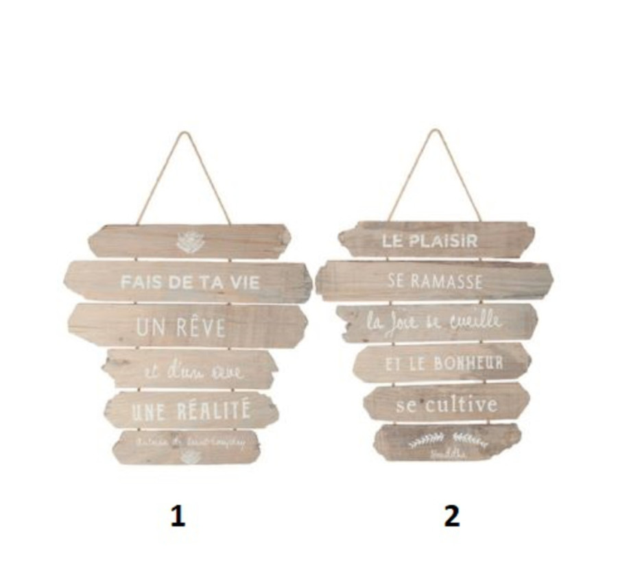 DECORATION MURALE MESSAGE