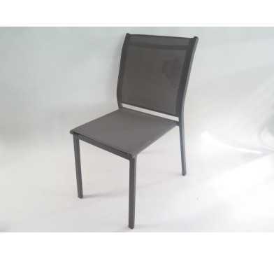 CHAISE EMPILABLE TAUPE︱Lory