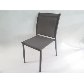 CHAISE EMPILABLE TAUPE︱Lory