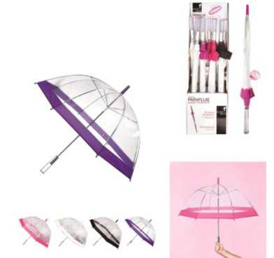 PARAPLUIE DOME TRANSPARENT︱Lory