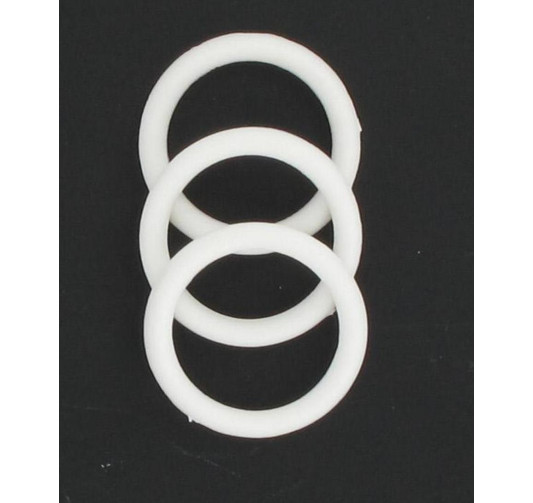 ANNEAUX BLANCS X10 PIECES︱Lory