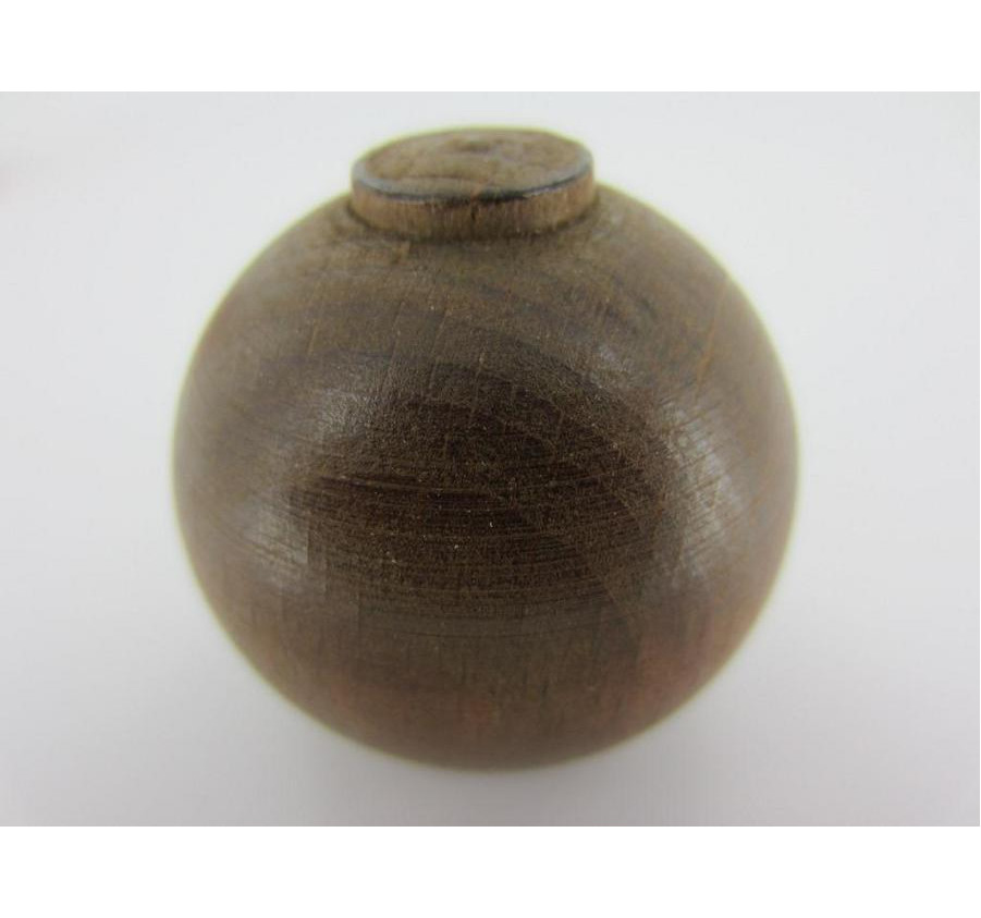 EMBOUT BOULE EN BOIS X2 PIECES