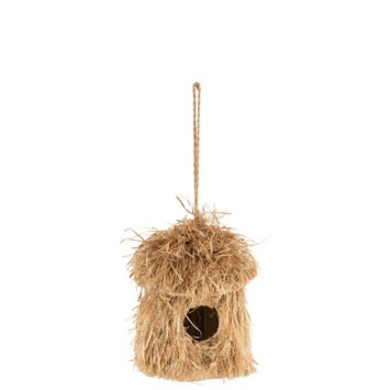 NICHOIR ROND EN PAILLE︱Lory