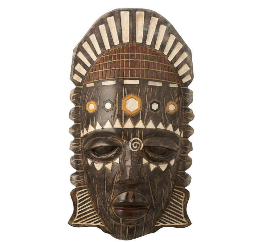 MASQUE AFRICAIN EN RESINE