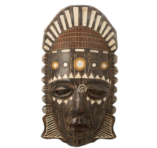 MASQUE AFRICAIN EN RESINE︱Lory