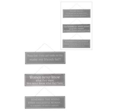 PANCARTE MIX EN GRIS ET BLANC︱Lory