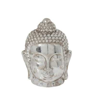 TETE DE BOUDDHA ARGENTE︱Lory