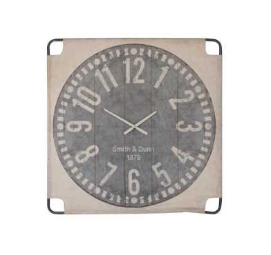 HORLOGE SUR TOILE AVEC︱Lory