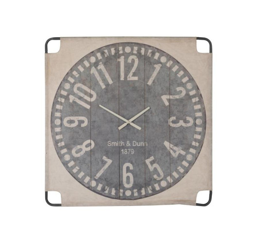 HORLOGE SUR TOILE AVEC︱Lory
