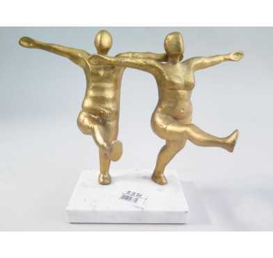 FIGURINE EN ALUMINIUM DORE︱Lory