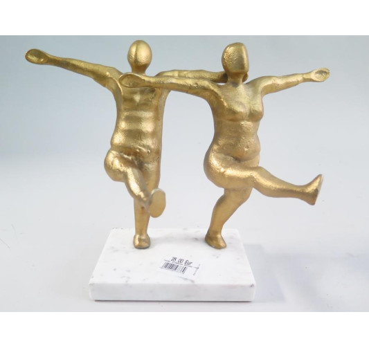 FIGURINE EN ALUMINIUM DORE︱Lory