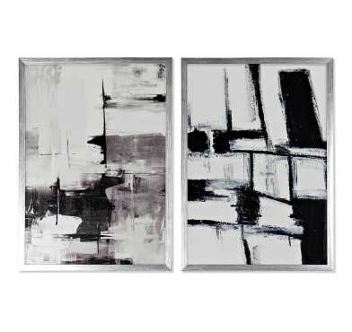 TABLEAU VERRE ABSTRAIT ENCADRE︱Lory