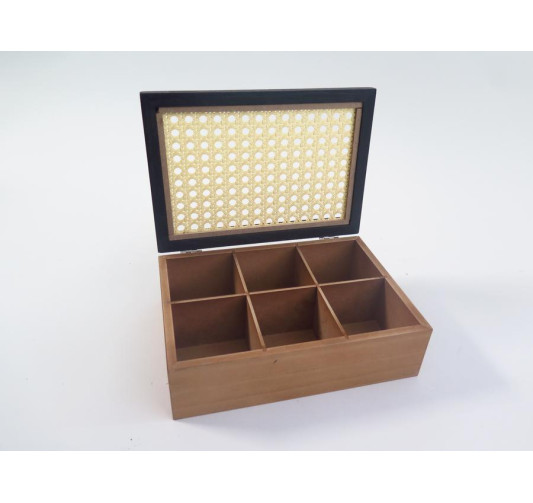 BOITE A THE 6 COMPARTIMENTS EN︱Lory