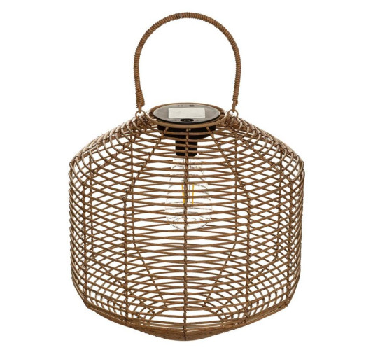 LAMPE SOLAIRE CUBA EN ROTIN︱Lory