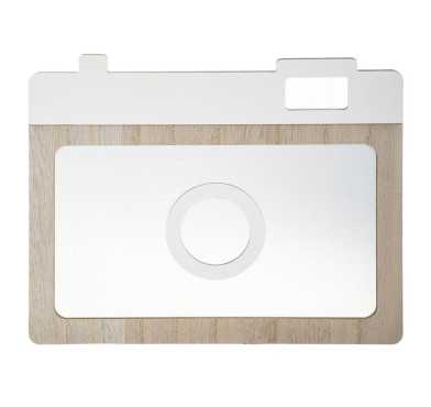 MIROIR EN BOIS NATUREL ET︱Lory