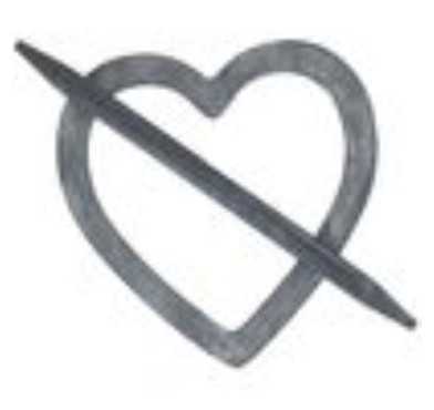 EMBRASSE EN BOIS COEUR SUZON︱Lory