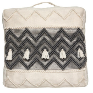 COUSSIN DE SOL TRICOT GRIS ET︱Lory