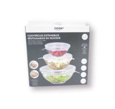 LOT DE 3 COUVERCLES EXTENSI-︱Lory