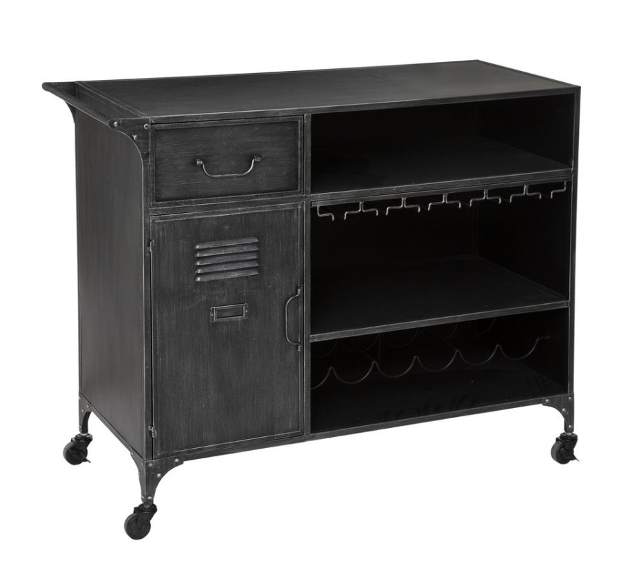 MEUBLE BAR SEVIN EN FER