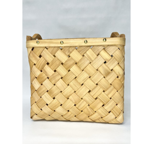 PANIER EN BOIS NATUREL AVEC︱Lory