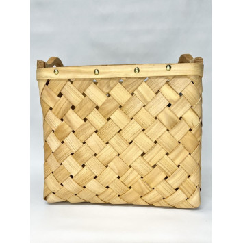 PANIER EN BOIS NATUREL AVEC︱Lory