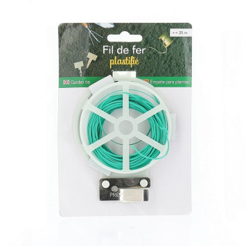 FIL DE FER PLASTIFIE VERT︱Lory