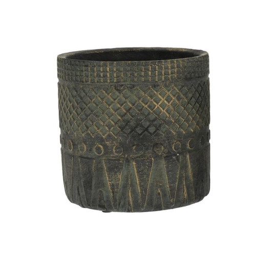 POT DE FLEUR ROND 17.5CM︱Lory