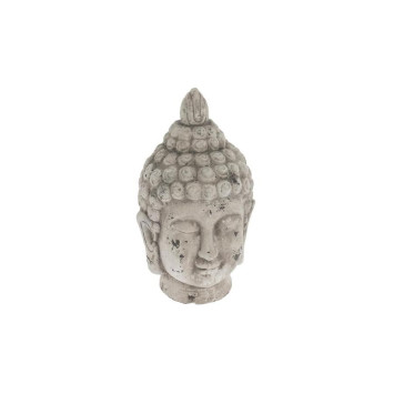 TETE DE BOUDDHA EN CIMENT︱Lory