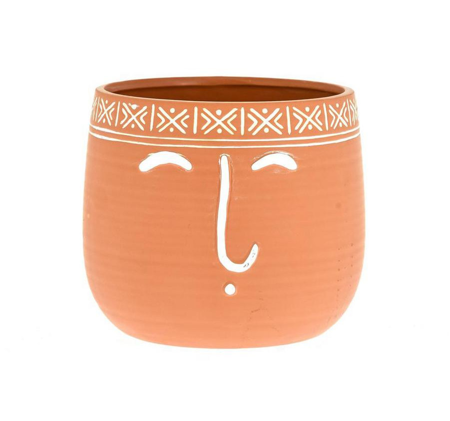 POT DE FLEURS VISAGE HAUTEUR