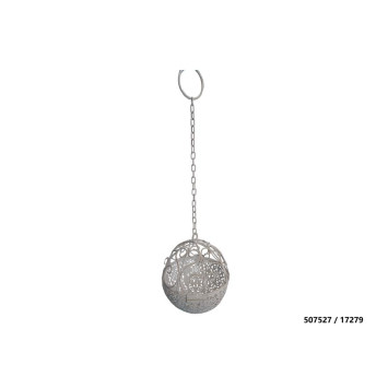 BOULE EN METAL BLANC DIAMETRE︱Lory
