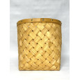 PANIER ROND EN BOIS CLAIR