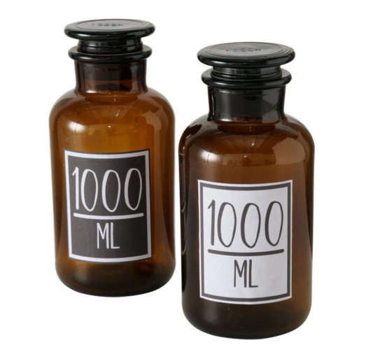 BOUTEILLE DECORATIVE MARRON︱Lory