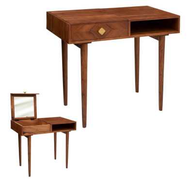 CONSOLE COIFFEUSE BOIS ROXAS︱Lory