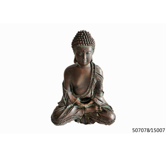 BOUDDHA MARRON 23,5X15X29CM︱Lory
