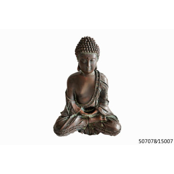 BOUDDHA MARRON 23,5X15X29CM︱Lory