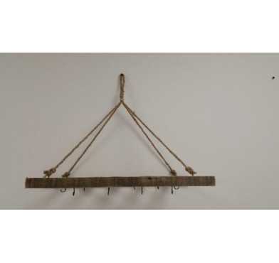 ECHELLE BOIS 10CROCHETS AVEC︱Lory