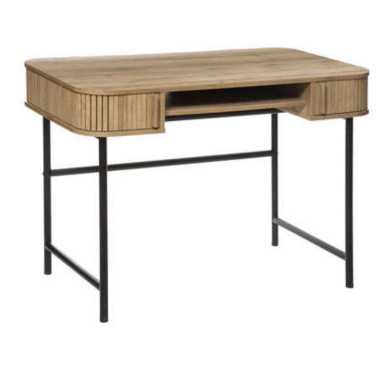 BUREAU EN BOIS 2 PORTES︱Lory