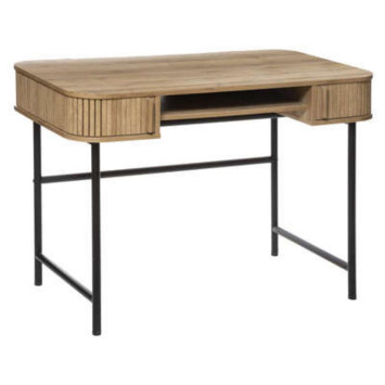 BUREAU EN BOIS 2 PORTES︱Lory