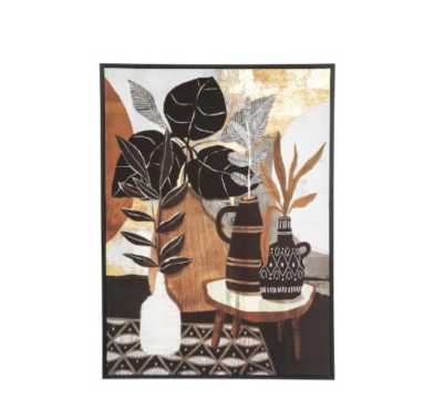 TOILE IMPRIME PLANTE ENCADRE︱Lory