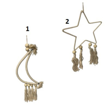 SUSPENSION EN TISSU 2ASS︱Lory