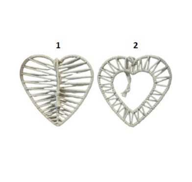 COEUR EN MACRAME 20X20CM︱Lory