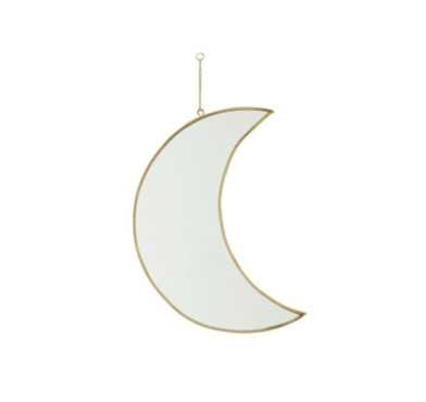 MIROIR LUNE METAL OR︱Lory