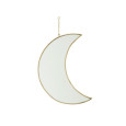 MIROIR LUNE METAL OR